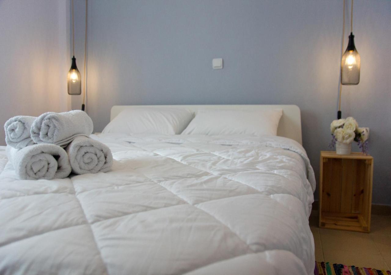 Beachfront Stylish Maisonette In Иериссос Экстерьер фото